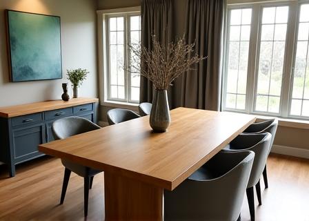 Eikenhouten eettafel op maat